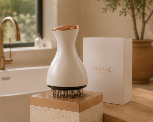 Dispositif GUA SHA électronique de drainage lymphatique SkinCare SOMAE.